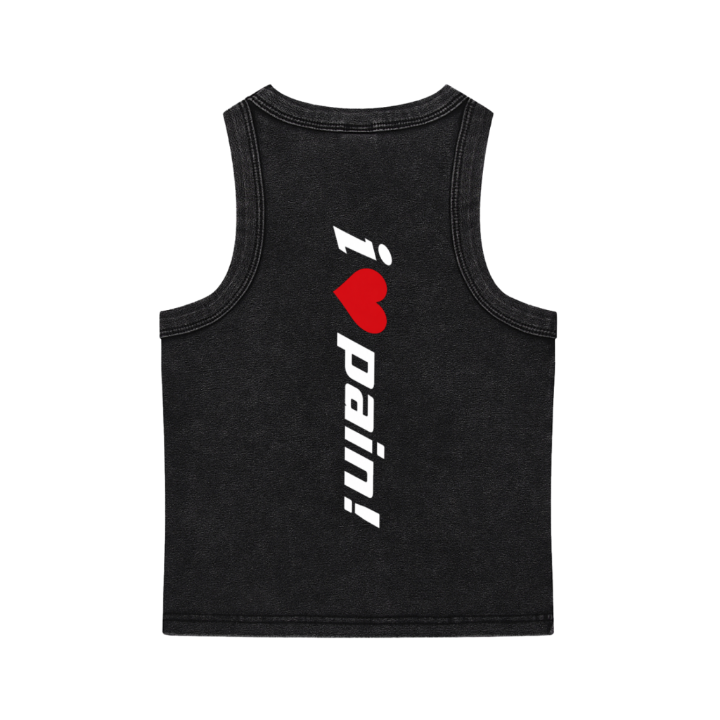 PAINSTARS Snow Washed Tank Top