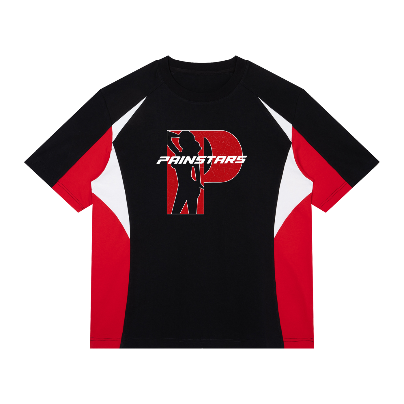 Painstars Block Raglan T-Shirt